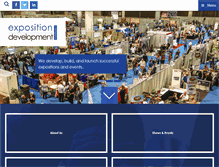 Tablet Screenshot of expodevco.com